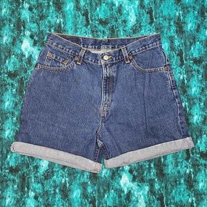 Vintage Levi’s Jean Shorts 550 Denim Blue Jean 12